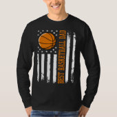 Best Basketball Dad Basketball Daddy Tシャツ (正面)
