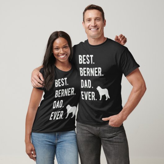 Best Berner Dad Ever Mens Bernese Mountain Dog Tシャツ (ユニセックス)