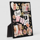 Best BFF Ever Fun Scrapbook Friends Photo Collage フォトプラーク (側面)