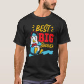 Best Big Brother Gaming Penguin Tシャツ (正面)