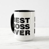 BEST BOSS EVER マグカップ (正面左)