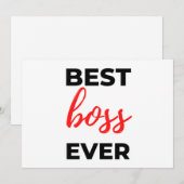 Best Boss Ever 2 シーズンカード (正面/裏面)