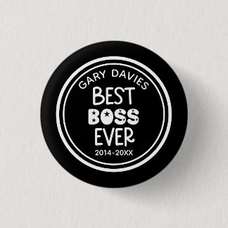 Best Boss Ever Button 缶バッジ
