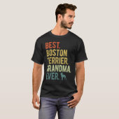 Best Boston Terrier Grandma Ever Dog Mother s Day Tシャツ (正面フル)