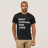 Best bowling dad ever パーカ (正面フル)