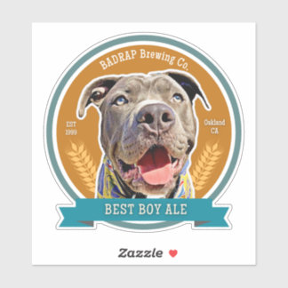 Best Boy Beer Label Sticker Love シール