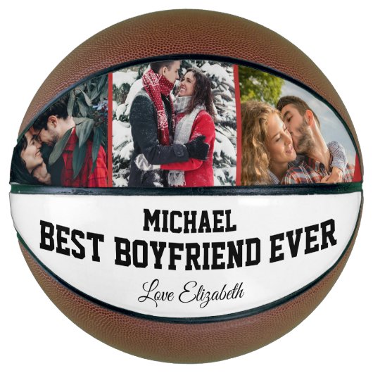 Best Boyfriend Ever Valentines Day From Girlfriend バスケットボール (正面)