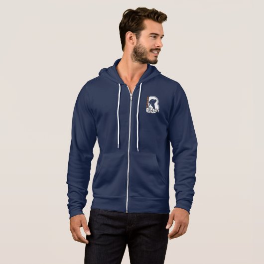 Best Buddy (Dark mode) | Men's Full-zip パーカ (正面フル)