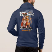 Best Buddy (Dark mode) | Men's Full-zip パーカ (裏面)