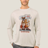 Best Buddy (Light mode) | Men's Long Sleeve トライブレンドＴシャツ (正面)