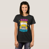 Best Bus Driver Ever Cute School Transportation St Tシャツ (正面フル)