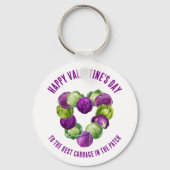 BEST CABBAGE IN THE PATCH Valentine Couples キーホルダー (裏面)