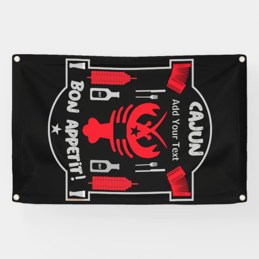 Best Cajun Cooks Apron 横断幕 (横)