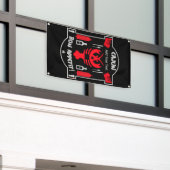 Best Cajun Cooks    Apron 横断幕 (ビルの外側)