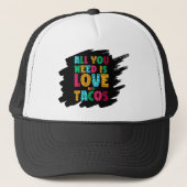  best cap,lover,tacos,food キャップ (正面)