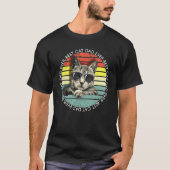 Best Cat Dad Ever 1 Tシャツ (正面)