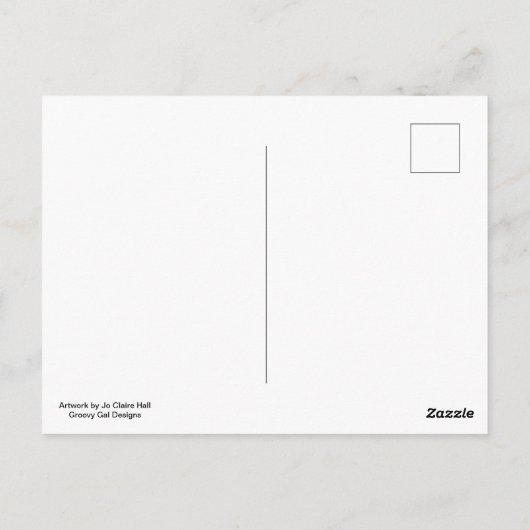 Best Cat Dad Ever Cat Lover Postcard ポストカード (裏面)