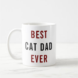 Best Cat Dad Ever | Custom Father’s Day コーヒーマグカップ