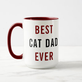 Best Cat Dad Ever | Custom Father’s Day マグカップ