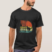 Best Cat Dad Ever  Graphic Dad  Tee Tシャツ (正面)