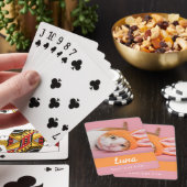 Best Cat Ever Personalized Poker Cards トランプ (インサイチュ)