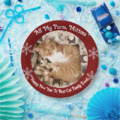 Best Cat Family Ever , Cat Photo , ペーパープレート (パーティー)