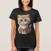 Best Cat Mom And Cat Dad Tシャツ (正面)