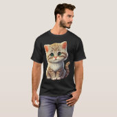Best Cat Mom And Cat Dad Tシャツ (正面フル)