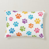 Best Cat Mom Custom Pillow with Two Photos アクセントクッション (裏面)