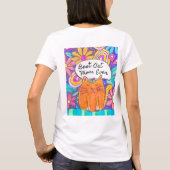 Best Cat Mom Ever Cat Gift Tee Shirt Tシャツ (裏面)