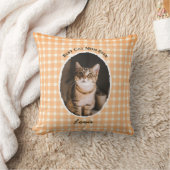 Best Cat Mom Ever Custom Funny Cute 2 Pet Photos クッション (ブランケット)