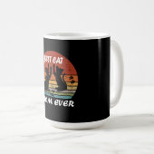 Best Cat Mom Ever Mother Day Gift Funny  コーヒーマグカップ (正面右)