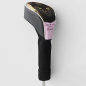 Best cat mom photo template golfer gift custom  ゴルフヘッドカバー (アングル)