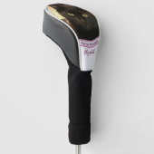 Best cat mom photo template golfer gift custom  ゴルフヘッドカバー (アングル)