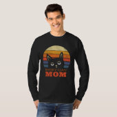 Best Cat Mom Present for Mothers Day  Cute Cat  Mo Tシャツ (正面フル)