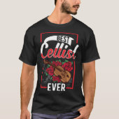 Best Cellist Ever Cello Tシャツ (正面)