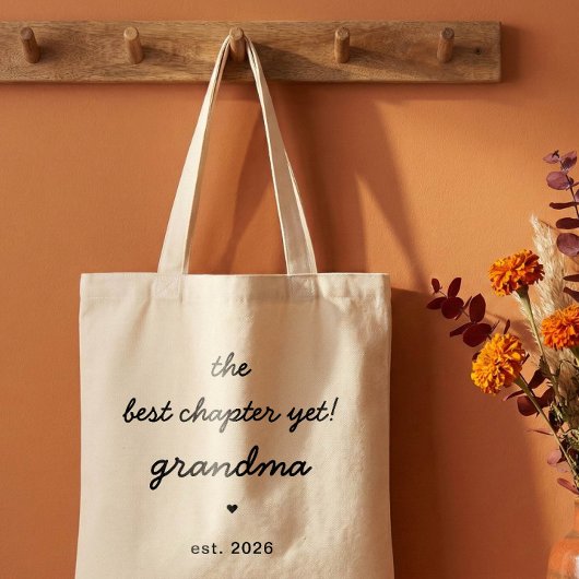 Best Chapter Yet Grandma Tote Bag トートバッグ