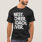 Best Cheer Coach Ever Men Party Tシャツ (正面)