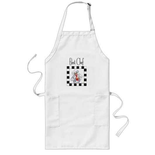 Best Chef Mens Cooking/Barbecue Apron ロングエプロン (正面)