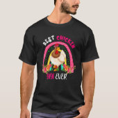 Best Chicken Gigi Ever Cute Chicken Bow Tie Mother Tシャツ (正面)