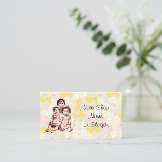 Best Child Care Business Card 名刺 (スタンド正面)
