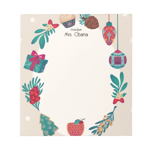 Best Christmas Gifts ノートパッド (正面)