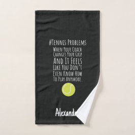 Best Christmas Gifts For Tennis Players Funny  ハンドタオル