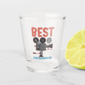 Best Cinematographer - Film Crew ショットグラス (正面)