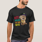 Best Cockapoo Dog Dad Ever Fathers Day  Cute Hipst Tシャツ (正面)