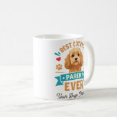 Best Cockapoo Parent Ever Mug コーヒーマグカップ (正面右)