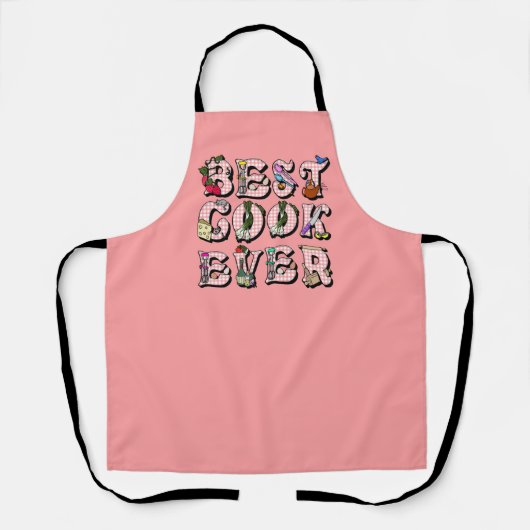 best cook ever エプロン (正面)