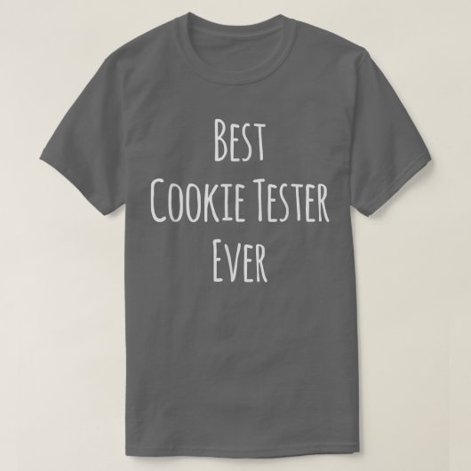 Best Cookie Tester Ever Baking Lover Baker Mom Aun Tシャツ (デザイン正面)