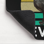 Best Cornish Rex Dad Ever マウスパッド (コーナー)