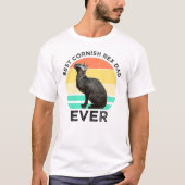 Best Cornish Rex Dad Ever Tシャツ (正面)